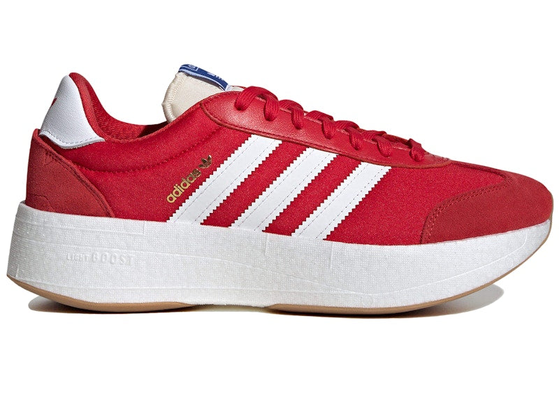 adidas City Rnr Better Scarlet Footwear White