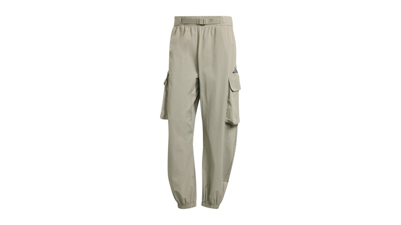 adidas City Tech Windbreaker Pants Silver Pebble