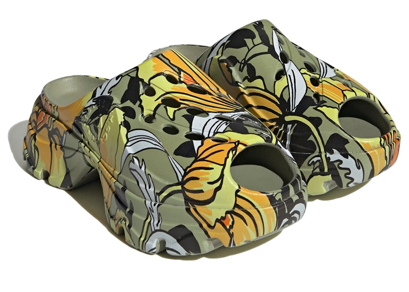 adidas Clog Stella McCartney Floral Tent Green