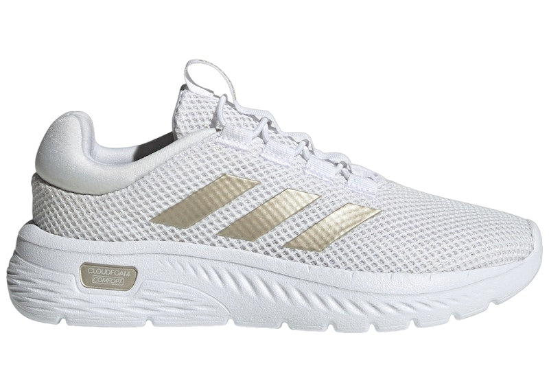 adidas Cloudfoam Comfy Cloud White Champagne Met. Core Black (Women's)