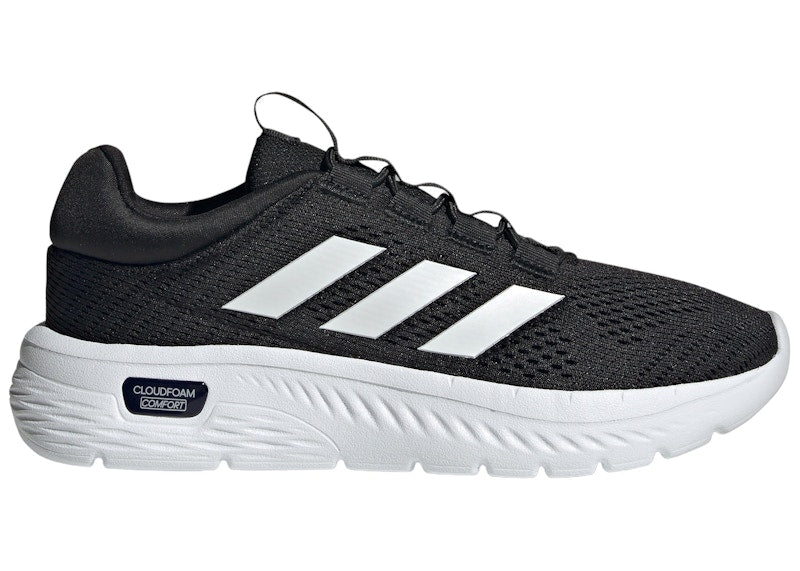 adidas Cloudfoam Comfy Core Black Cloud White (Women's)