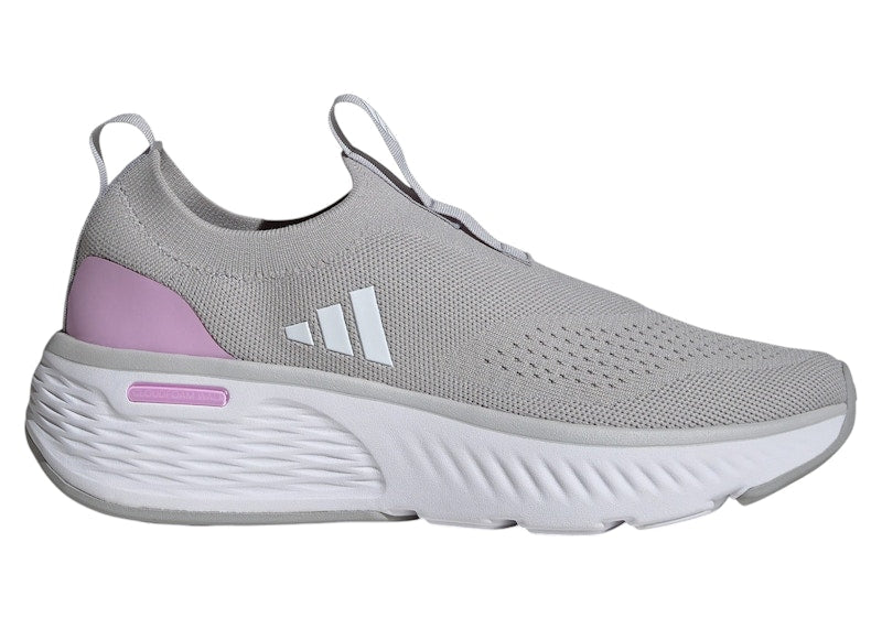 adidas Cloudfoam Go Sock Grey Two Cloud White Bliss Lilac (Women's)