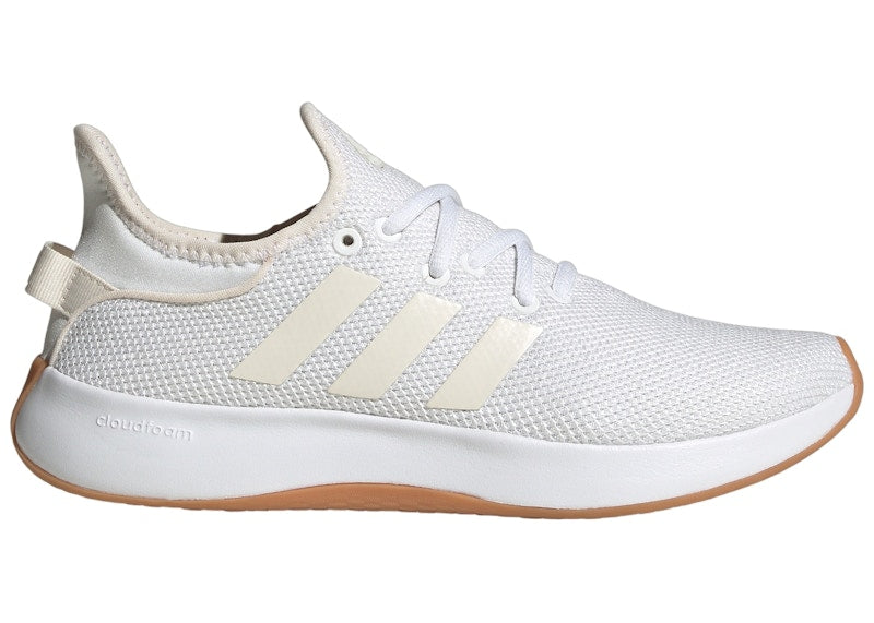 adidas Cloudfoam Pure Cloud White Chalk White Zero Metalic (Women's)