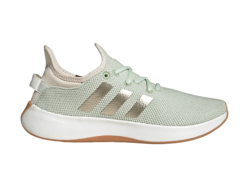 adidas Cloudfoam Pure Linen Green Linen Green Met. Wonder White (Women's)