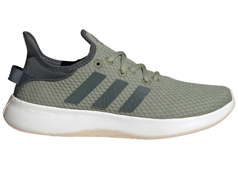 adidas Cloudfoam Pure Tent Green Legend Ivy Wonder White (Women's)