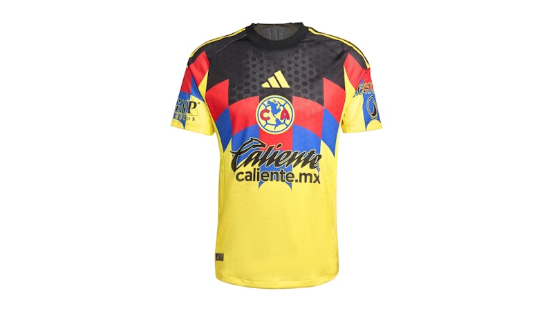 adidas Club America 25/26 Home Authentic Jersey Yellow
