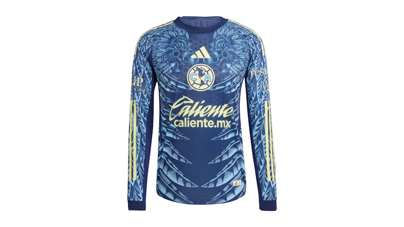 adidas Club America 25/26 Long Sleeve Away Authentic Jersey Team Navy Blue 2