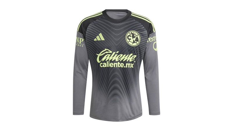 adidas Club America 25/26 Long Sleeve Goalkeeper Jersey Grey Five
