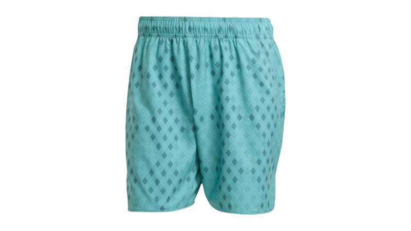 adidas Club Climacool Graphic Shorts Powder Teal Preloved Teal