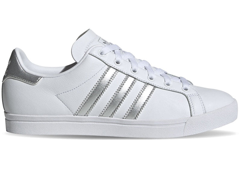 adidas Coast Star White Silver Metallic (Women's)