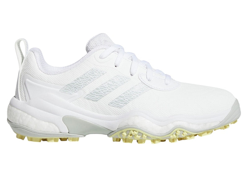 adidas Codechaos 25 Spikeless Golf Cloud White Wonder Silver Powder Yellow (Women's)