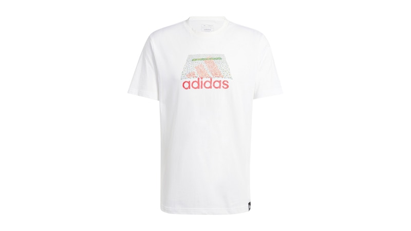 adidas Codes Badge Of Graphic T-Shirt White