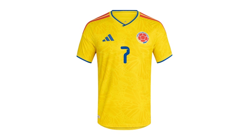 adidas Colombia 2026 Home Authentic Jersey Impact Yellow