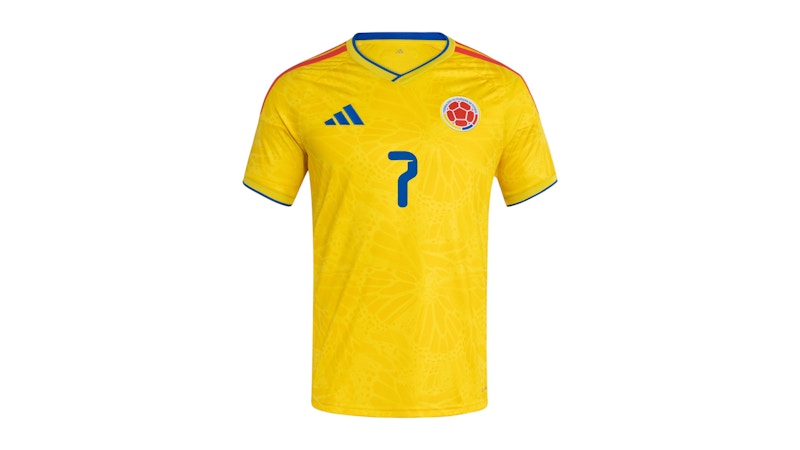 adidas Colombia 2026 Home Jersey Impact Yellow Soccr-Cl6-S2d
