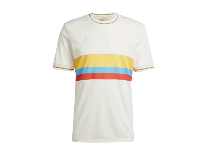 adidas Colombia 24 Anniversary Jersey Chalk White