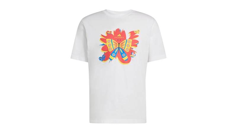 adidas Colombia DNA T-Shirt White