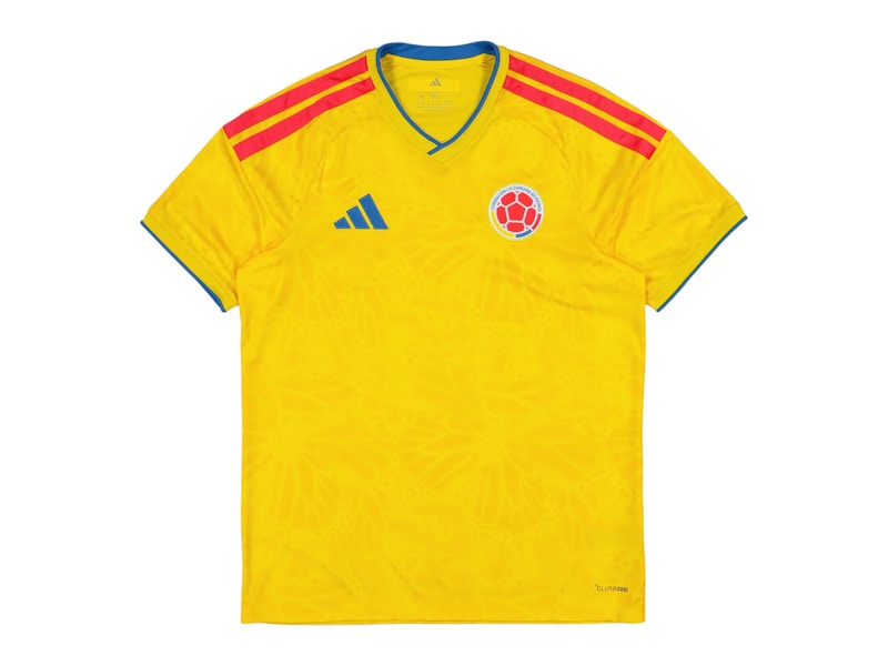 adidas Colombia Official Home 2026 World Cup Jersey Yellow