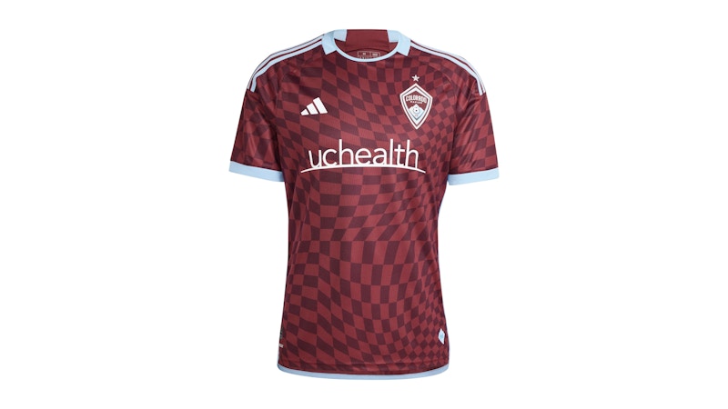 adidas Colorado Rapids 24/25 Home Authentic Jersey Shadow Red
