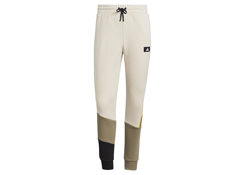 adidas Colorblock Pants Wonder White/Solar Gold