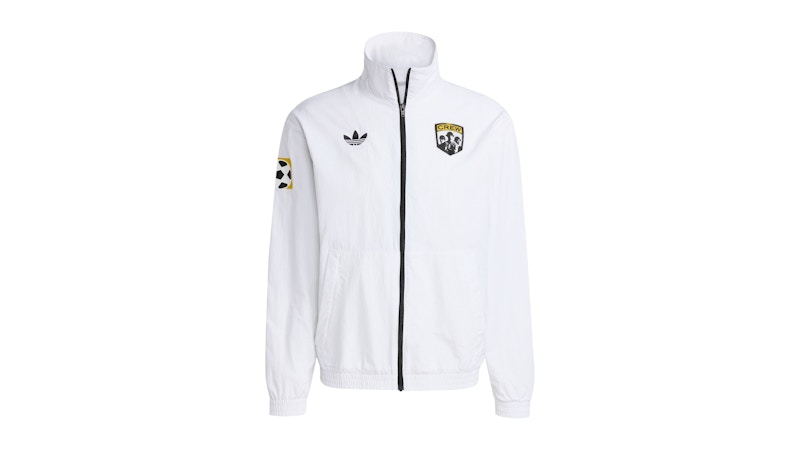 adidas Columbus Crew 2025 Anthem Jacket White Black