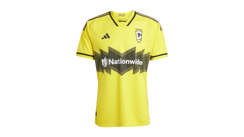 adidas Columbus Crew 24/25 Home Authentic Jersey Team Yellow