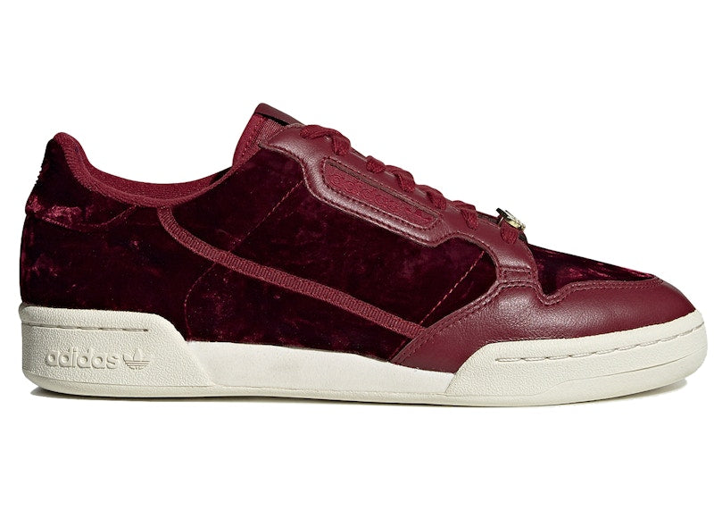 adidas Continental 80 Collegiate Burgundy Velvet