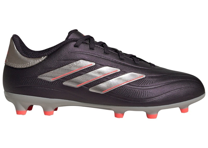 adidas Copa Pure 2 League FG Aurora Black Platinum Metallic Turbo (GS)