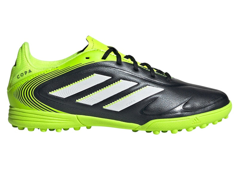 adidas Copa Pure 3 League TF Core Black Cloud White Lucid Lemon (GS)
