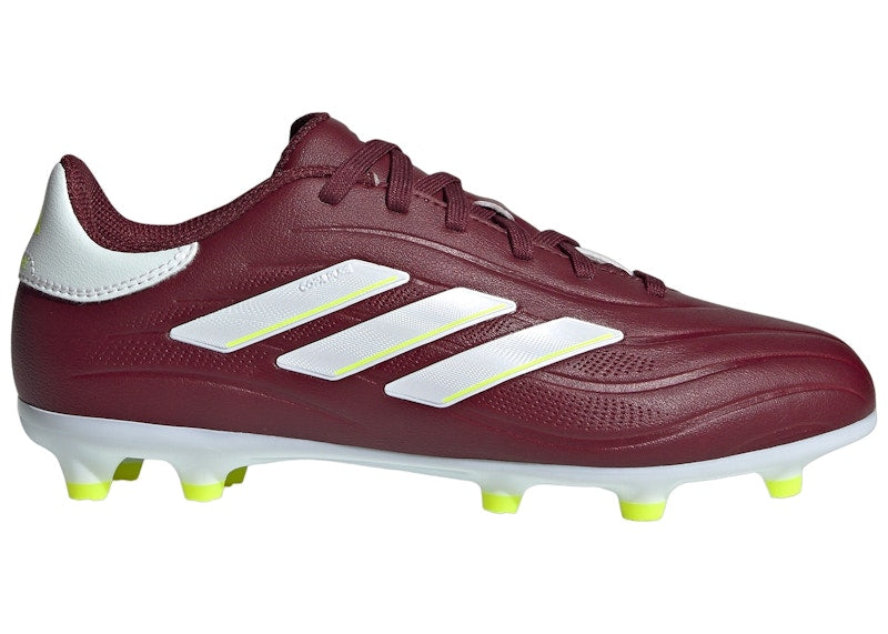 adidas Copa Pure II League FG Shadow Red Cloud White Team Solar Yellow (GS)