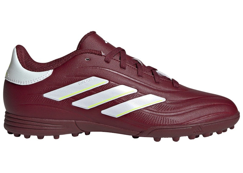 adidas Copa Pure II League Turf Shadow Red Cloud White Team Solar Yellow (GS)