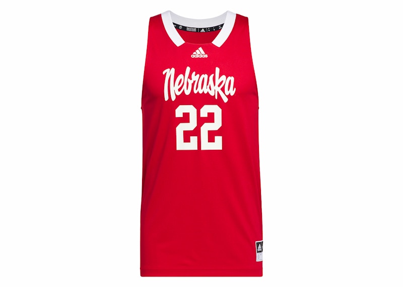 adidas Cornhuskers Swingman Jersey Team Power Red/White