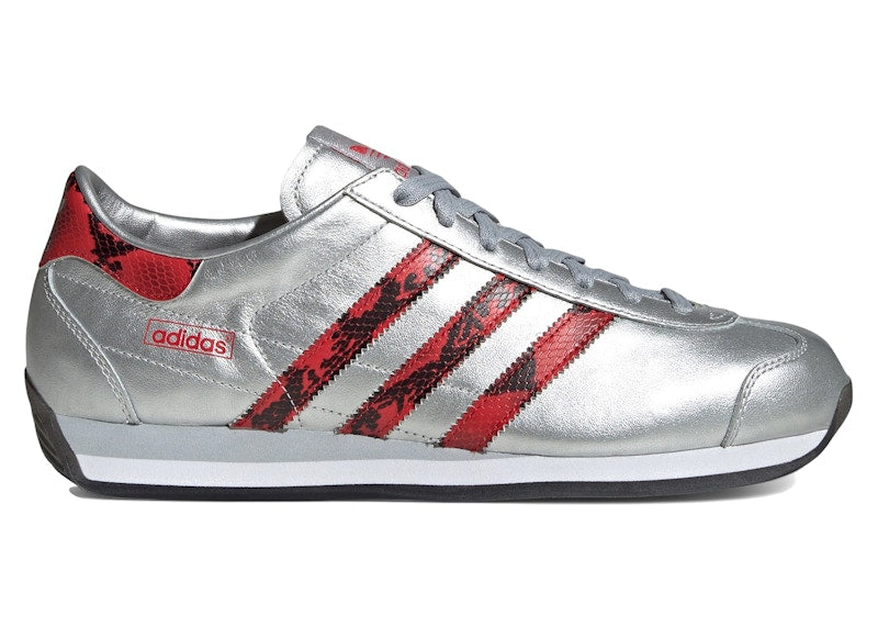 adidas Country Japan Silver Metallic Better Scarlet Core Black