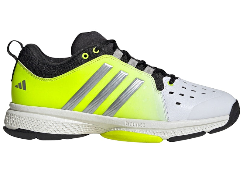 adidas Court Pickleball Cloud White Silver Metallic Core Black