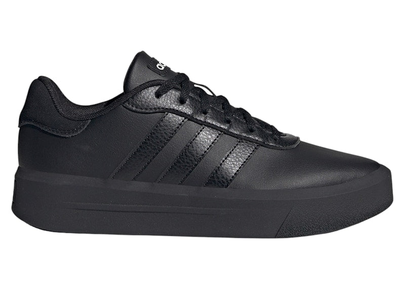 adidas Court Platform Core Black Cloud White (Women's)