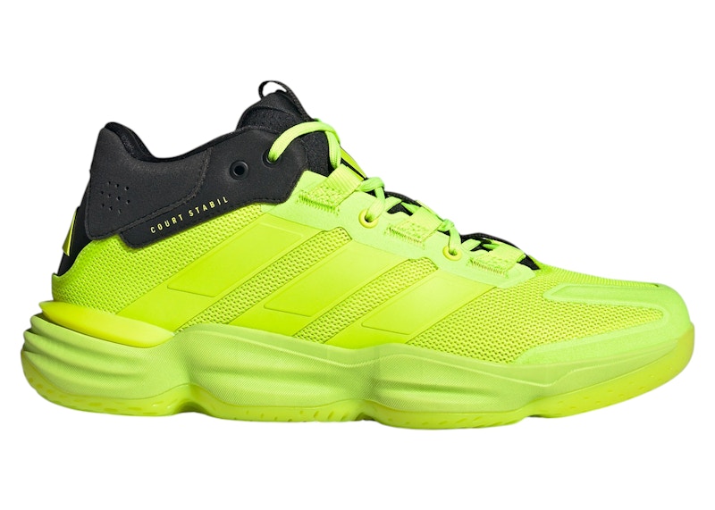 adidas Court Stabil Indoor Lucid Lemon Core Black