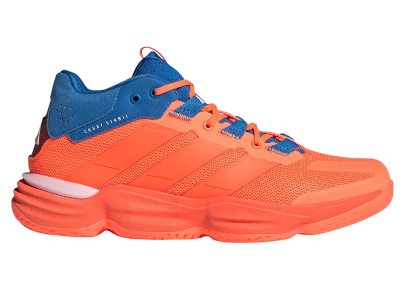 adidas Court Stabil Indoor Team Solar Orange Bright Royal