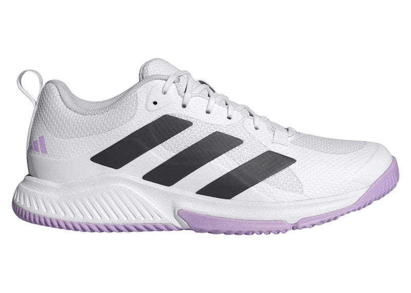 adidas Court Team Bounce 2.0 Cloud White Core Black Powder Plum (Women's)