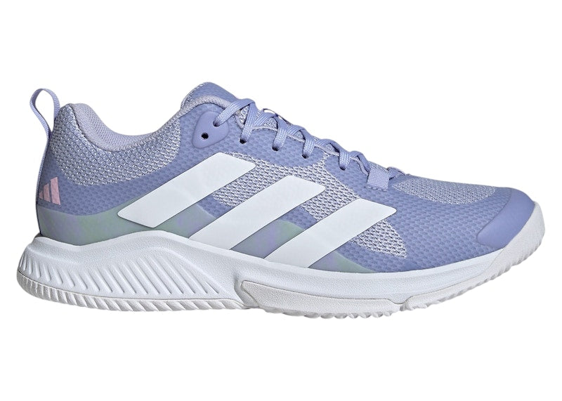 adidas Court Team Bounce 2.0 Violet Tone White Clear Pink (Women's)