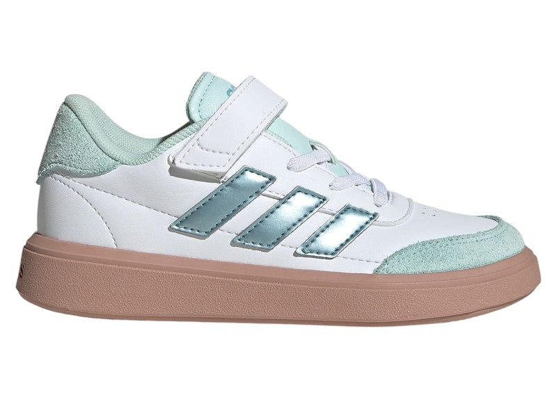 adidas Courtblock Cloud White Magic Grey Met Halo Mint (PS)