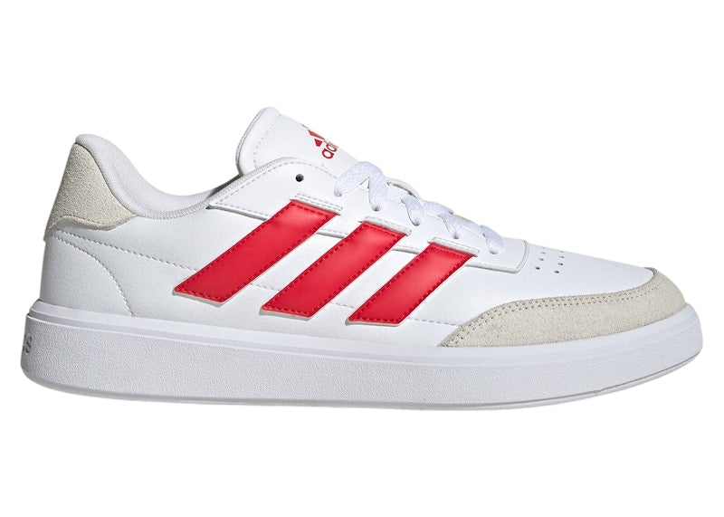 adidas Courtblock Cloud White Pure Ruby Off White