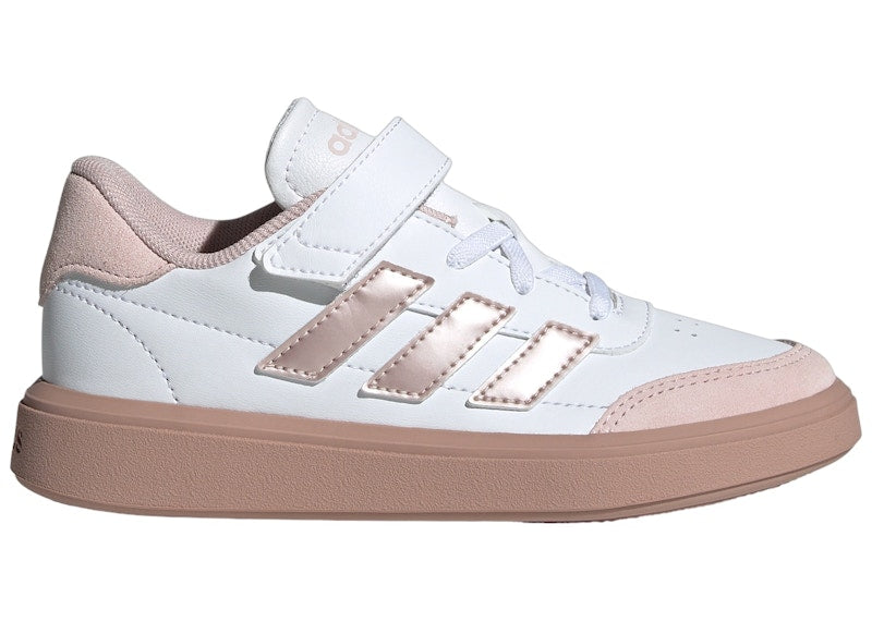 adidas Courtblock Cloud White Sandy Pink Met. Sandy Pink (PS)