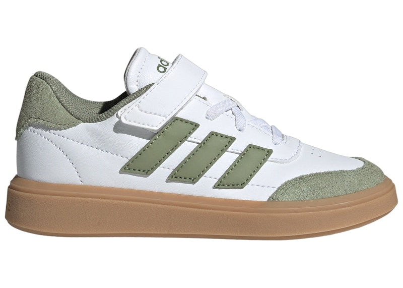 adidas Courtblock Cloud White Tent Green Gum (PS)