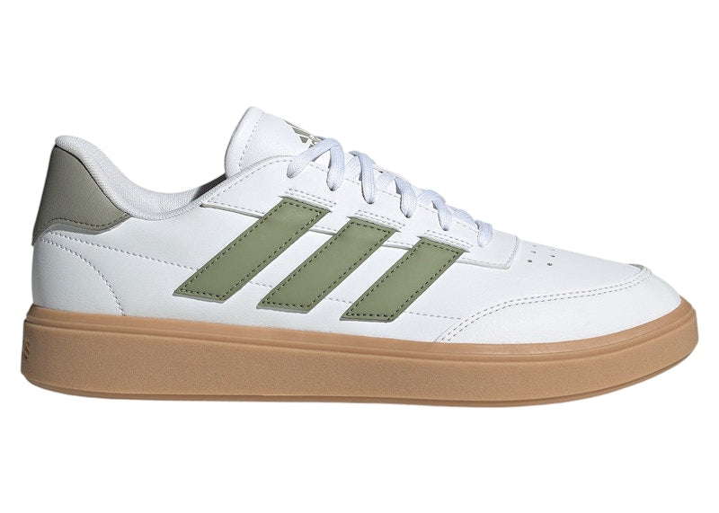 adidas Courtblock Cloud White Tent Green Olive Strata