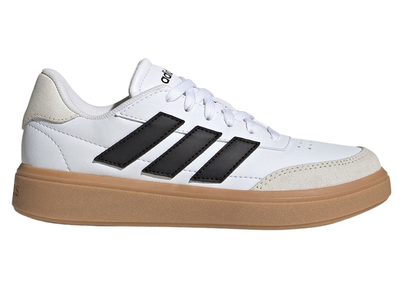 adidas Courtblock White Black Gum (GS)