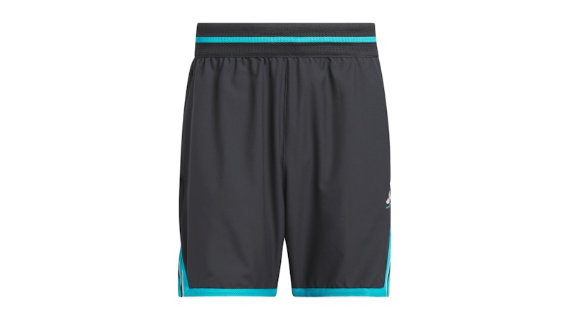 adidas Crazy Lite Shorts Carbon Lucid Cyan