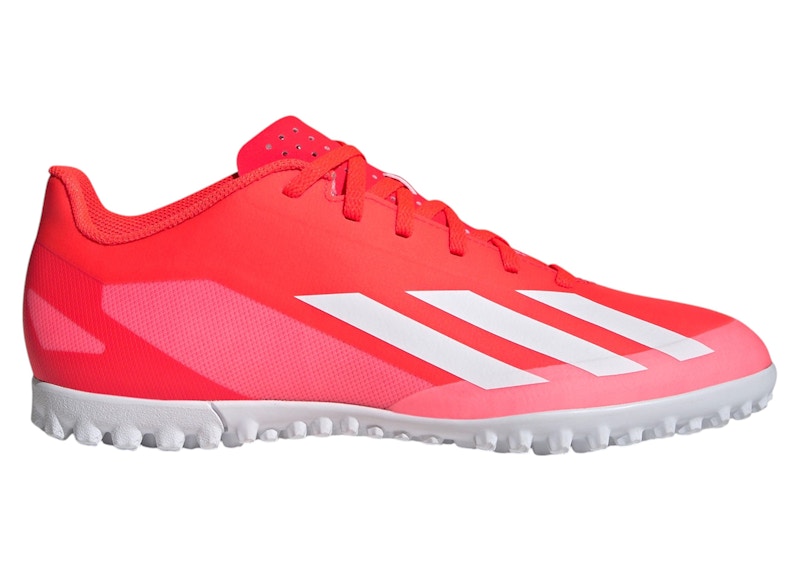 adidas X Crazyfast Club TF Solar Red Cloud White Team Solar Yellow 2