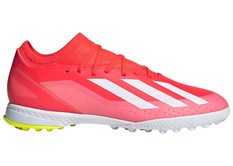adidas Crazyfast League Turf Solar Red Cloud White Team Solar Yellow