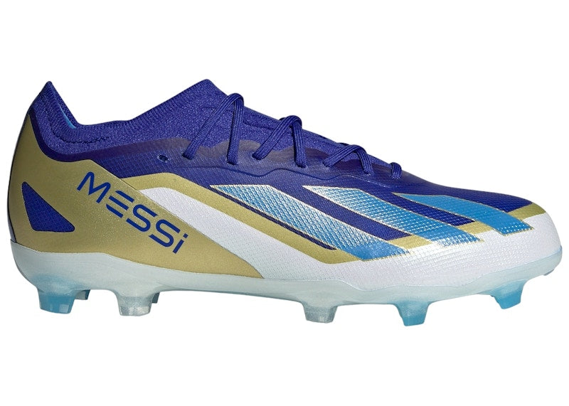 adidas Crazyfast Messi Elite FG Lucid Blue Blue Burst Cloud White (GS)