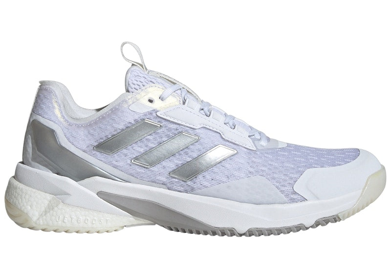 adidas Crazyflight 5 Indoor Cloud White Silver Metallic Dash Grey (Women's)