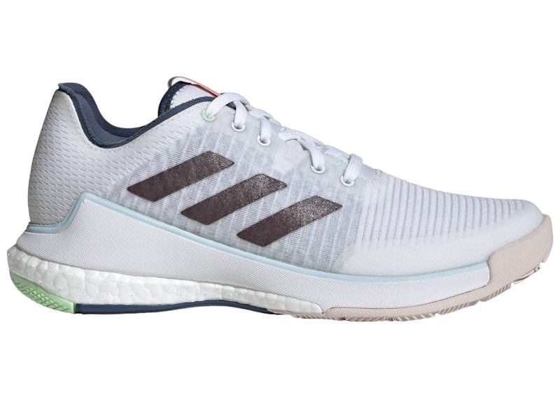 adidas Crazyflight Cloud White Aurora Met. Bright Red (Women's)